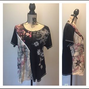 Vanilla Sugar top 1x short sleeves graphic